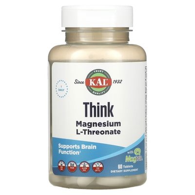 KAL Magnesium L-Threonate 60 таблеток CAL-27193 фото