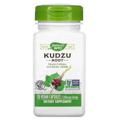 Nature's Way Kudzu Root 613 mg 50 вегенських капсул NWY-014550 фото