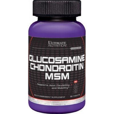 Ultimate Glucosamine & Chondroitin MSM 90 таб 00355 фото