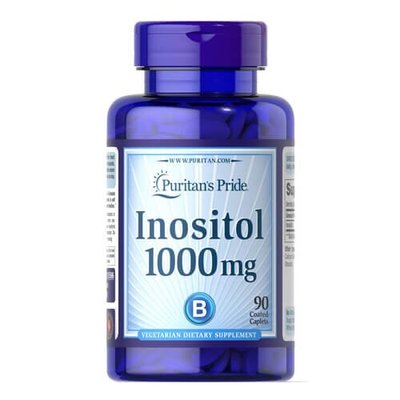 Puritan's Pride Inositol 1000 mg 90 таб. 31596 фото