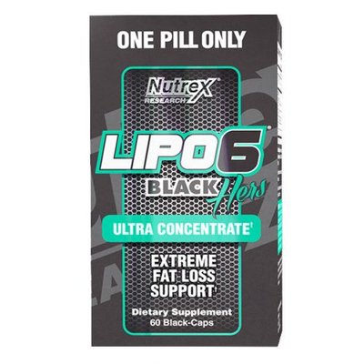 Lipo 6 Black Hers Ultra Concentrate 60 капсул 182 фото