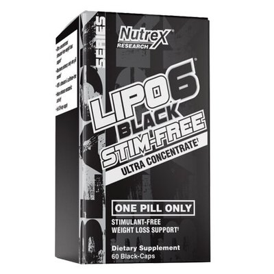 Nutrex Lipo-6 Black UC Stim-Free 60 капс 1407 фото
