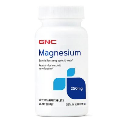 GNC Magnesium 250 mg 90 табл 1162 фото