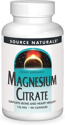Source Naturals Magnesium Citrate 90 капсул SN775 фото