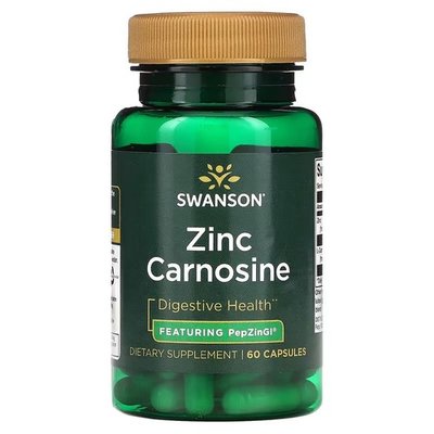 Swanson Zinc Carnosine 60 капсул 2051 фото