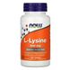 NOW L-Lysine 500 mg 100 табл 1363 фото 1