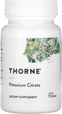 Thorne Potassium Citrate 90 капс. THR-24002 фото