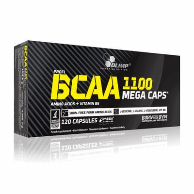 Olimp BCAA 1100 Mega Caps 120 капс 618 фото