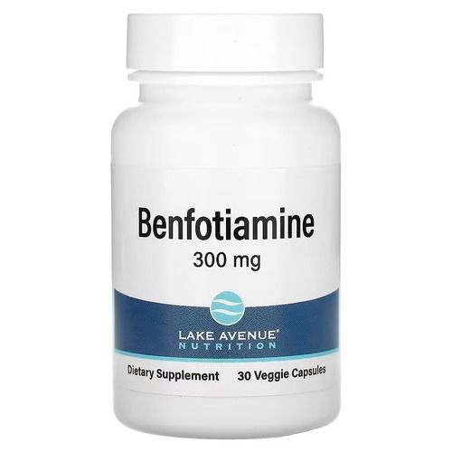 LAN Benfotiamine 300 mg 30 рослинних капсул LKN-02012 фото