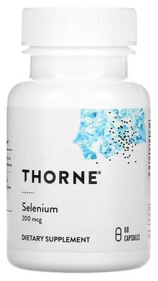 Thorne Selenium 200 mcg (L-Selenomethionine) 60 капс. THR-22501 фото