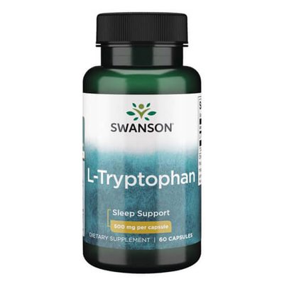 Swanson L-Tryptophan 500 мг 60 капсул 1418 фото