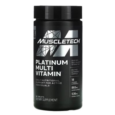 Muscletech Platinum Multi Vitamin 90 табл 1169 фото