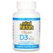 Natural Factors Vitamin D3 for Kids 10 mcg (400 IU) 100 жувальних таблеток NFS-01059 фото 1