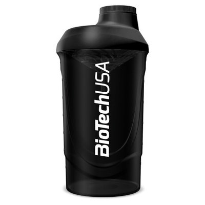Biotech Wave Shaker 600 ml, Черный, Чорний 323 фото