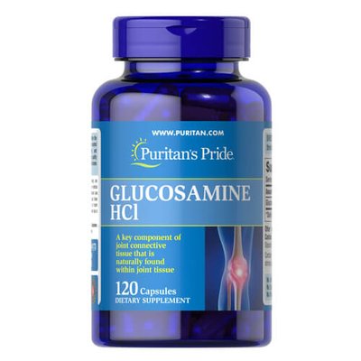 Puritan's Pride Glucosamine HCl 680 mg 120 капсул 04173 фото
