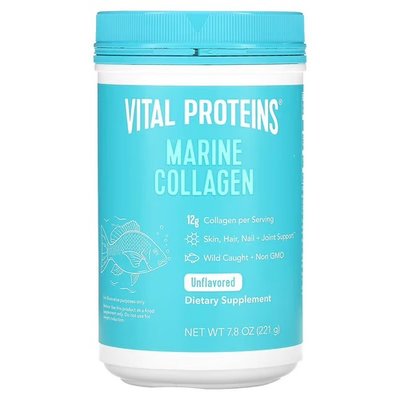 Vital Proteins Marine Collagen Unflavored 221 грам, Без смаку VTP-0548 фото