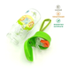 Пляшка для води CASNO 400 мл Зелена (Малята-звірята) з соломинкою KXN-1196 фото 4