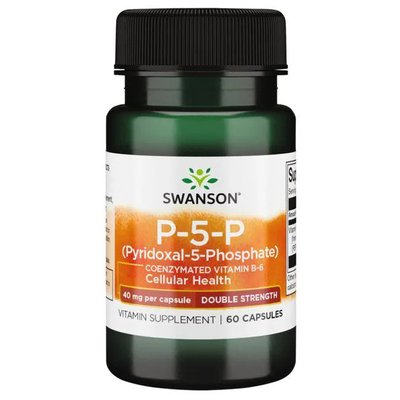 Swanson P-5-P 40 mg 60 капсул SWU01027 фото
