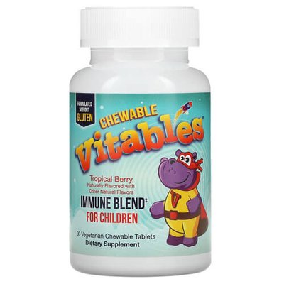 Vitables Immune Blend Chewables for Children 90 жувальних пігулок 1424 фото