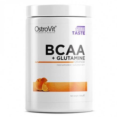 Ostrovit BCAA + Glutamine 500 грам, Лимон 65-2 фото