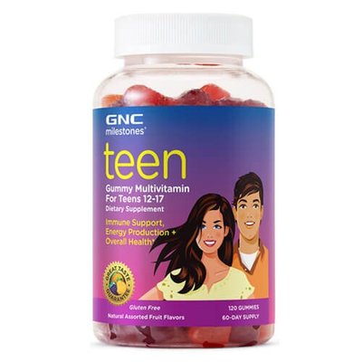 GNC Teen Multivitamin 120 жувальні цукерок 1174 фото
