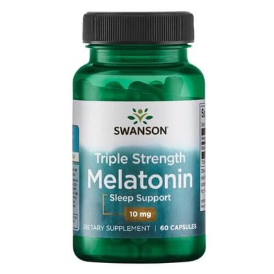 Swanson Melatonin 10 mg 60 капсул SWU0305 фото