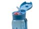Пляшка для води CASNO 400 мл Бузкова (Дельфін) з соломинкою KXN-1195 фото 5