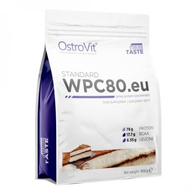 Ostrovit WPC 80 900 грам, Білий шоколад 18 фото