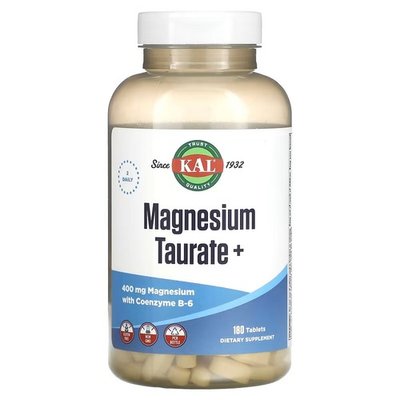KAL Magnesium Taurate + 200 mg 180 таблеток CAL-061832 фото