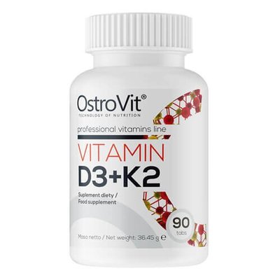 Ostrovit Vitamin D3+K2 90 таб. 822 фото