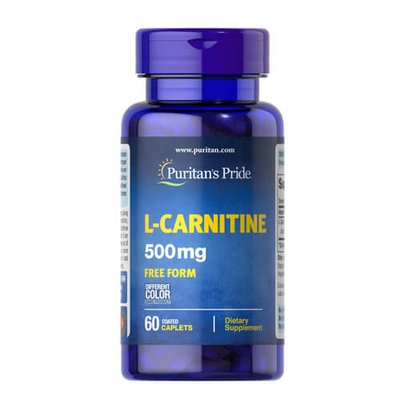 Puritan's Pride L-Carnitine 500 мг 60 таб 01684 фото