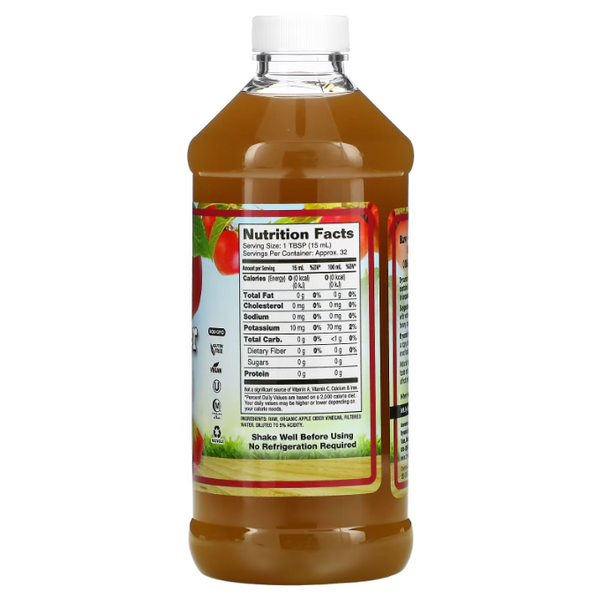 Dynamic Health Laboratories Apple Cider Vinegar 473 мл 1598 фото