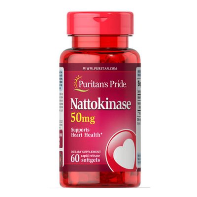 Puritan's Pride Nattokinase 50 mg 60 капсул 14464 фото