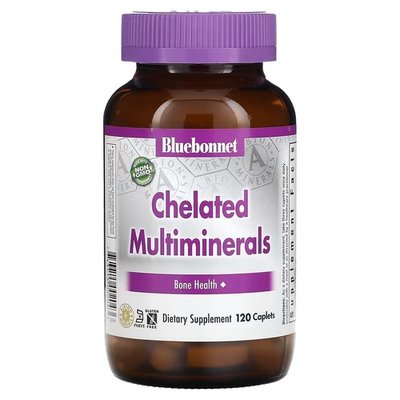 Bluebonnet Nutrition Chelated Multiminerals 120 таблеток BLB-00204 фото