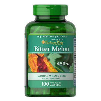 Puritan's Pride Bitter Melon 450 mg 100 капс 50502 фото