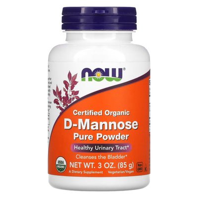 NOW D-Mannose Pure Powder 85 грам NOW-2810 фото