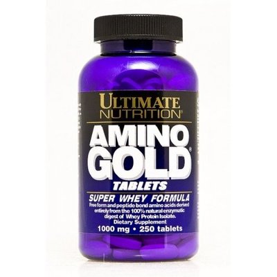 Ultimate Nutrition Amino Gold 250 табл 1206 фото