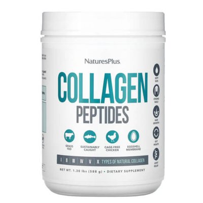 NaturesPlus Collagen Peptides 588 грам NAP-045962 фото