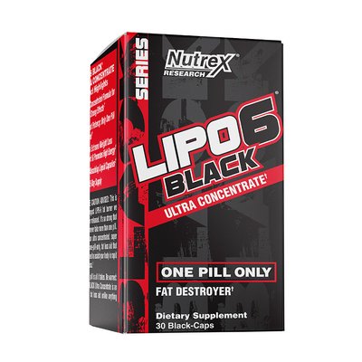 Nutrex Lipo-6 Black Ultra Concentrate 30 капсул 2022 фото