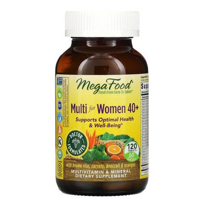 MegaFood Multi for Women 40+ 120 таблеток 1351 фото