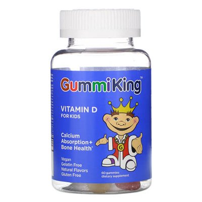 GummiKing Vitamin D for Kids 60 жувальних цукерок 987 фото