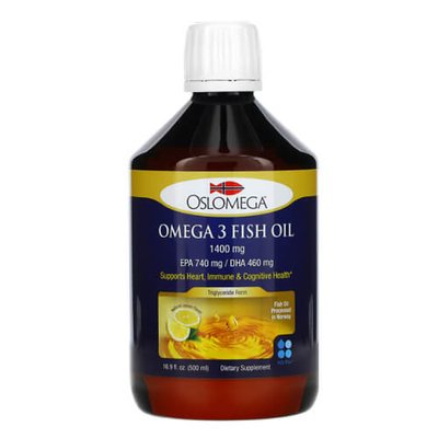Oslomega Omega-3 Fish Oil 1400 mg 500 ml 51601 фото