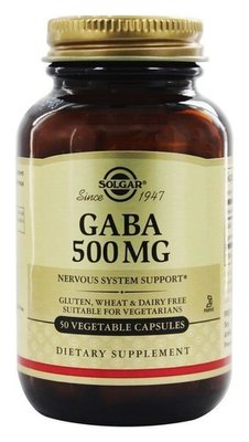 Solgar GABA 500 мг 50 капсул SOL1210 фото
