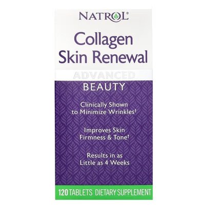 Natrol Collagen Skin Renewal 120 таблеток NTL-07372 фото