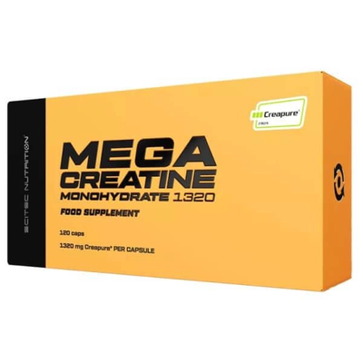SCITEC Mega Creatine Creapure 120 капсул, Без смаку 8860 фото