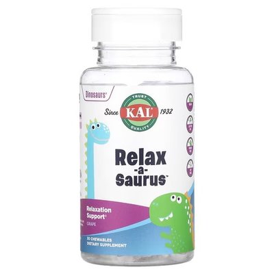 KAL Relax-a-Saurus 30 жувальних таблеток CAL-60221 фото