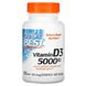 Doctor's Best Vitamin D3 125 mcg 5000 IU 360 Капсул DRB-00250 фото 1