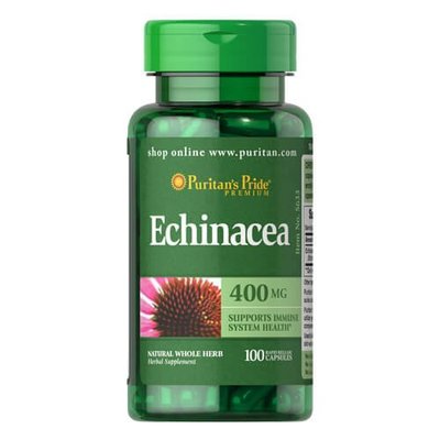 Puritan's Pride Echinacea 400 mg 100 капс 05633 фото