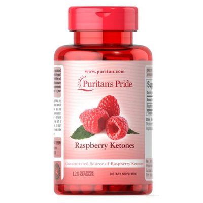 Puritan's Pride Raspberry Ketones 100 mg 120 капсул 738 фото