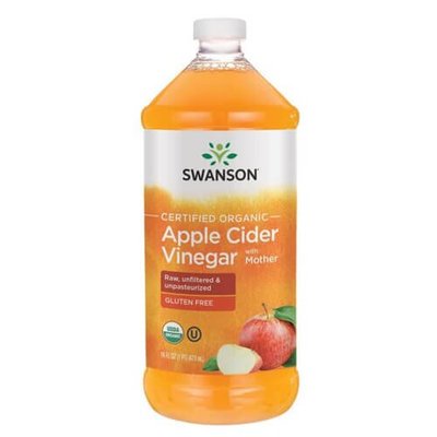 Swanson Organic Apple Cider Vinegar with Mother 473 ml 1267 фото